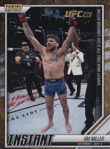 2022 Panini Instant UFC - Jim Miller #75