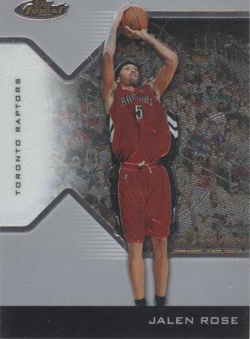 2004-05 Topps Finest - Jalen Rose #75