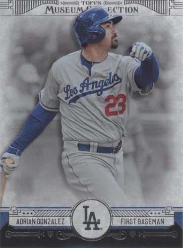 2015 Topps Museum Collection - Adrian Gonzalez #81