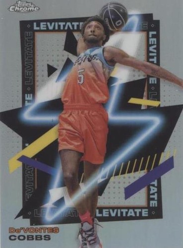 2021-22 Topps Chrome OTE Overtime Elite - De'Vontes Cobbs #LEV-6