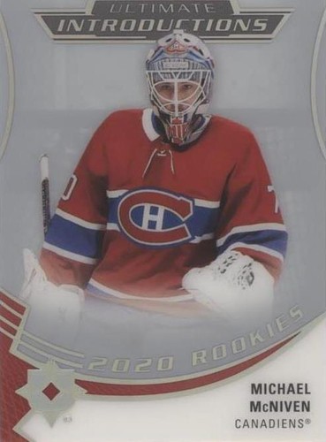 2020-21 Upper Deck Ultimate Collection - Michael McNiven #UI-57