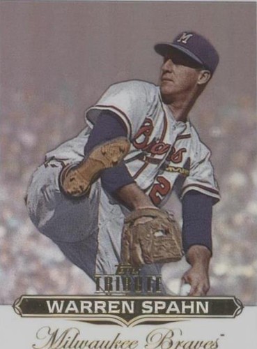 2011 Topps Tribute - Warren Spahn #91