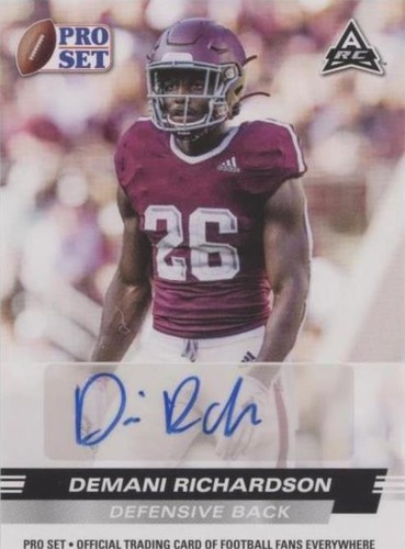 2022 Leaf Pro Set Draft Demani Richardson #PSA-DR1