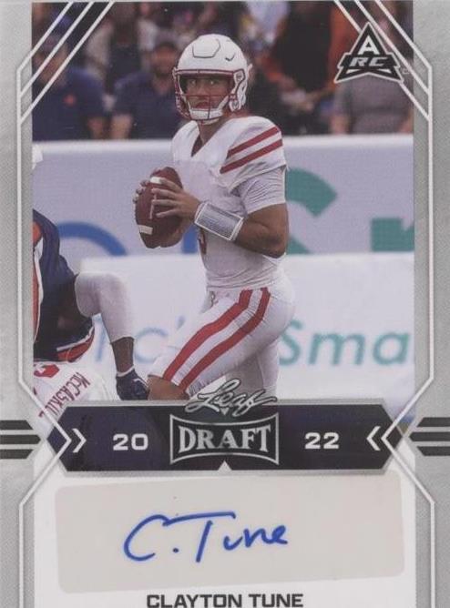 2022 Leaf Draft Clayton Tune #BA-CT4