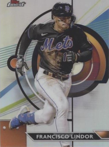 2023 Topps Finest - Francisco Lindor #116