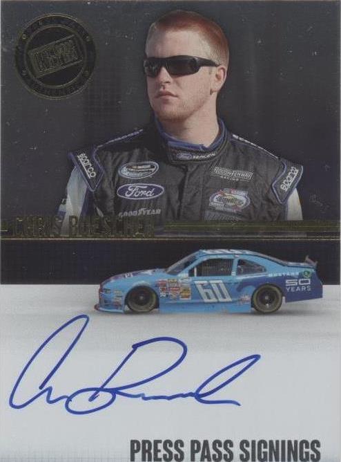 2015 Press Pass - Chris Buescher #PPS-CB2