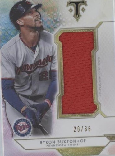 2018 Topps Triple Threads - Byron Buxton #SJR-BB3