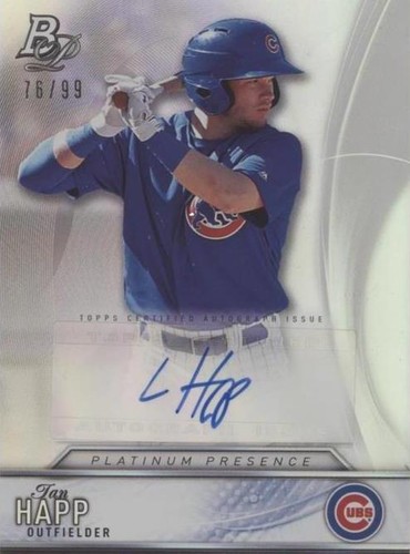 2016 Bowman Platinum - Ian Happ #PPA-IH