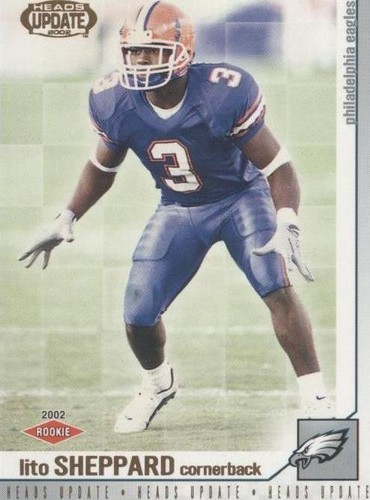 2002 Pacific Heads Update Lito Sheppard #128