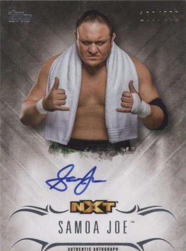 2016 Topps WWE Undisputed - Samoa Joe #UA-SJ