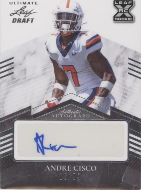 2021 Leaf Ultimate Draft Andre Cisco #BA-AC1