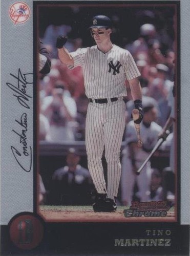 1998 Bowman Chrome - Tino Martinez #43