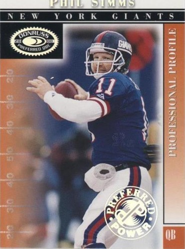 2000 Donruss Preferred QBC Phil Simms #30
