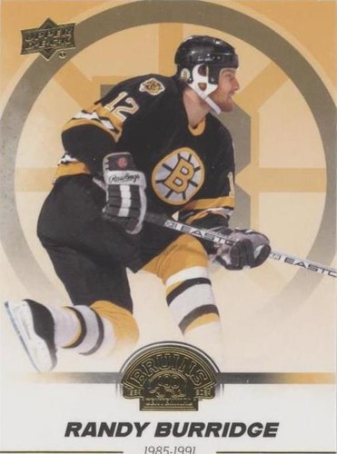 2023-24 Upper Deck Boston Bruins Centennial - Randy Burridge #85