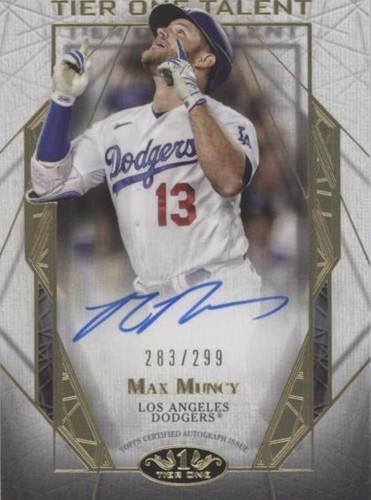 2022 Topps Tier One - Max Muncy #T1TA-MM