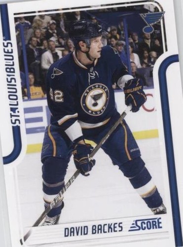 2011-12 Score - David Backes #399