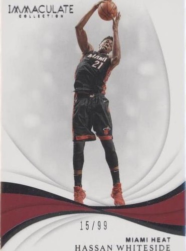 2018-19 Panini Immaculate Collection - Hassan Whiteside #50
