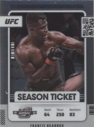 2022 Panini Chronicles UFC - Francis Ngannou #363
