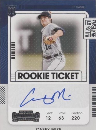 2021 Panini Contenders - Casey Mize #115