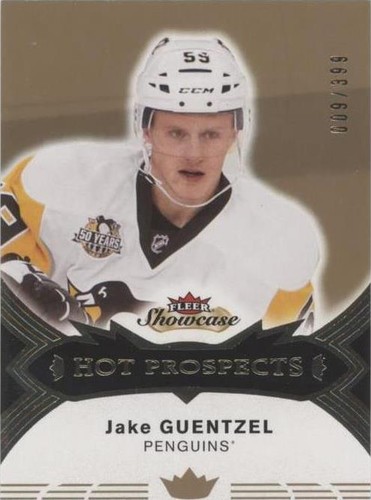 2016-17 Upper Deck Fleer Showcase - Jake Guentzel #123