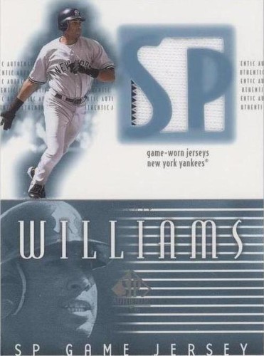 2002 SP Authentic - Bernie Williams #J-BW