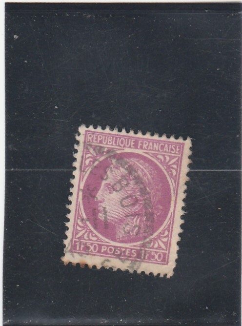 L6862 France Timbre NÂ° Y&T 679 De 1945-47 