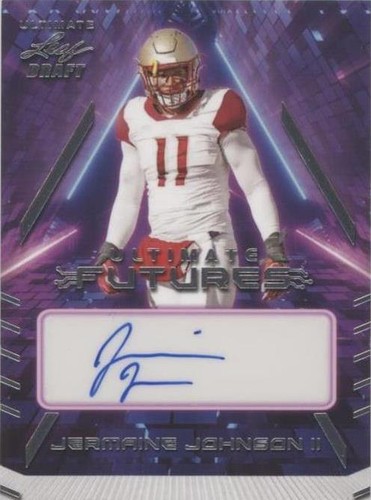 2022 Leaf Ultimate Draft Jermaine Johnson II #UF-JJ1
