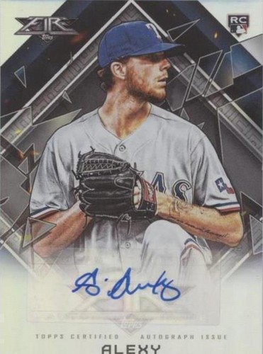 2022 Topps Fire - A.J. Alexy #FA-AAL
