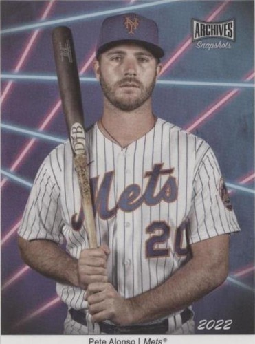 2022 Topps Archives Snapshots - Pete Alonso #PD-1