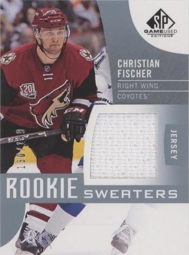 2017-18 SP Game Used - Christian Fischer #RS-CF