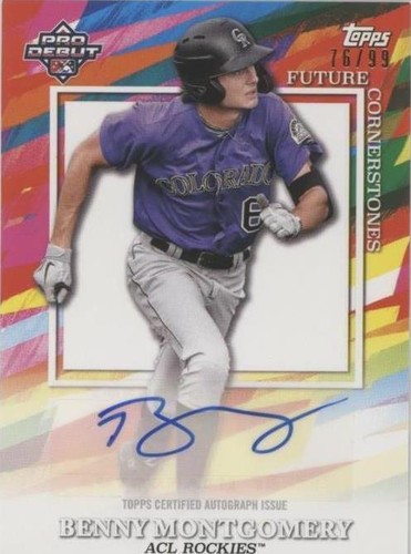 2022 Topps Pro Debut - Benny Montgomery #FC-BM