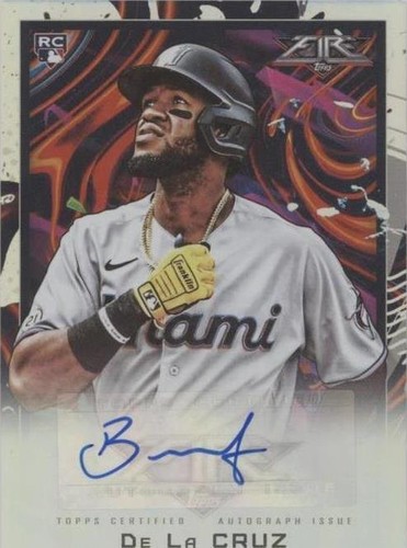 2022 Topps Fire - Bryan De La Cruz #FA-BDC