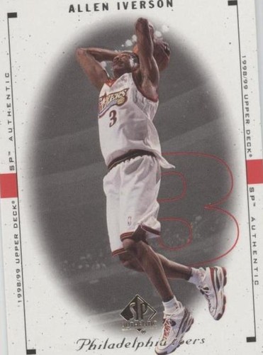 1998-99 SP Authentic - Allen Iverson #64