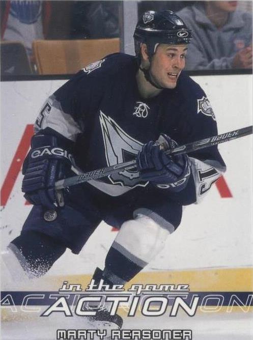 2003-04 In the Game Action - Marty Reasoner #285