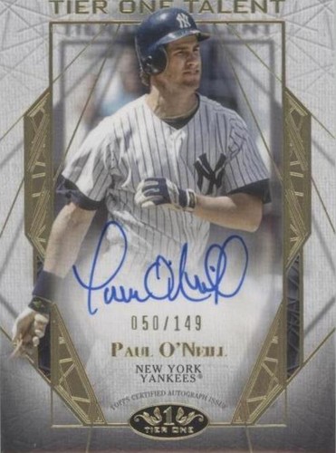 2022 Topps Tier One - Paul O'Neill #T1TA-PO