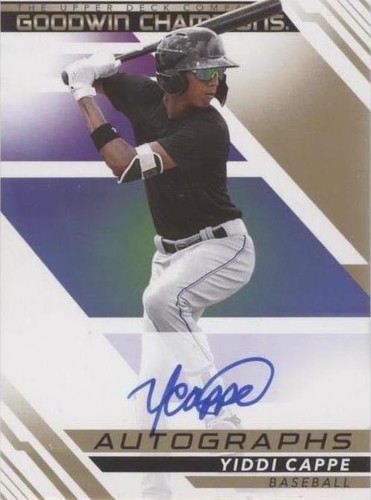 2022 Upper Deck Goodwin Champions - Yiddi Cappe #A-YC