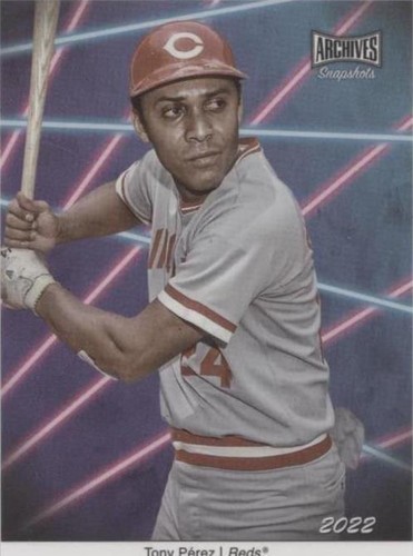 2022 Topps Archives Snapshots - Tony Perez #PD-19