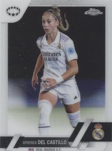 Athenea del Castillo 2022-23 Topps Chrome UEFA Women's Champions
