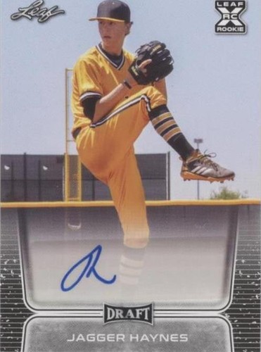 2020 Leaf Draft - Jagger Haynes #BA-JH1