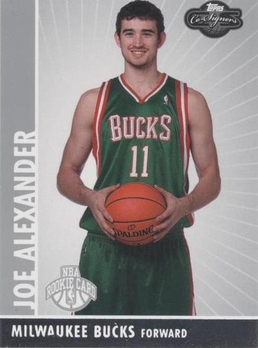 2008-09 Topps Co-Signers - Joe Alexander #108