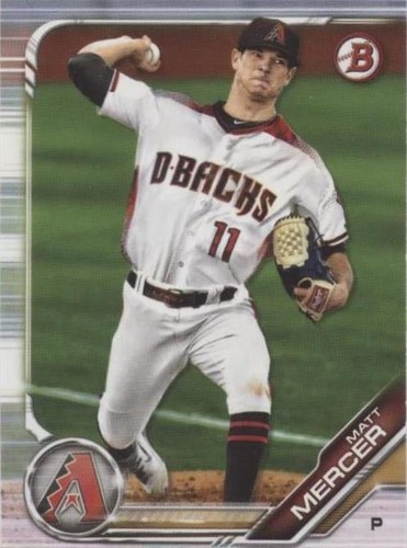 2019 Bowman Draft - Matt Mercer #BD-55