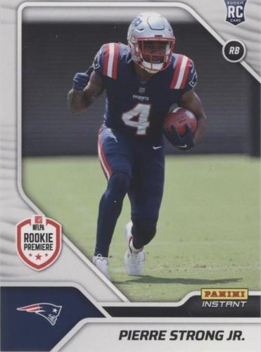 2022 Panini Instant NFLPA Rookie Premiere First Look Pierre Strong Jr. #FL36