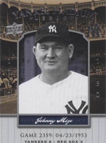 2008 Upper Deck - Johnny Mize #YSL2359
