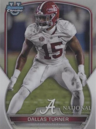 2023 Topps National Convention Wrapper Redemption Dallas Turner #BU-2