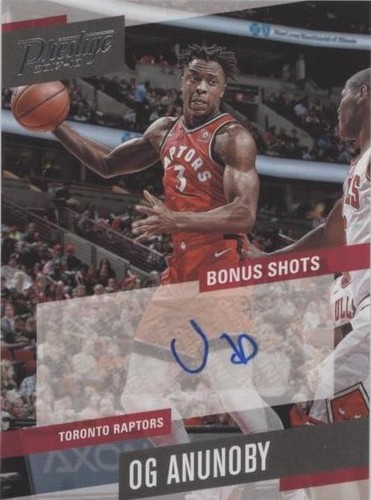nbaカード OG anunoby next day autograph RC nbaカード OG anunoby next day autograph RC