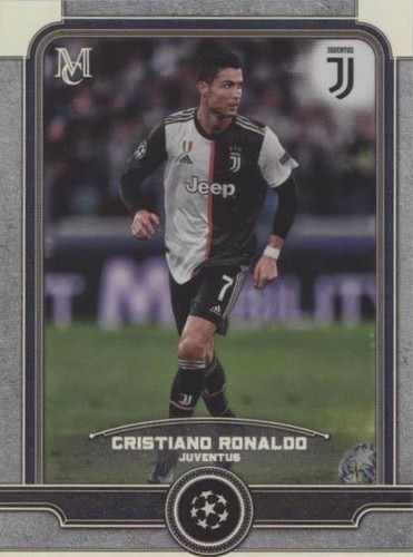 2019-20 Topps Museum Collection UCL Cristiano Ronaldo #16