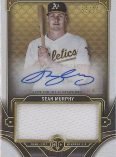 2022 Topps Triple Threads - Sean Murphy #ASJR-SM