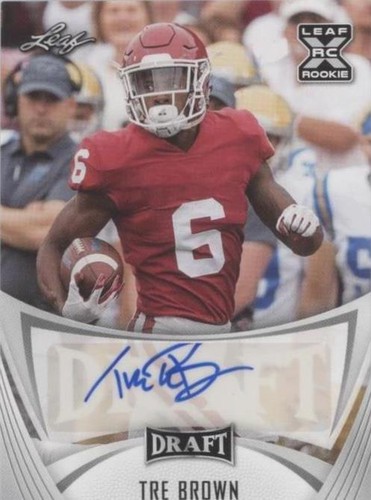 2021 Leaf Draft Tre Brown #BA-TB2