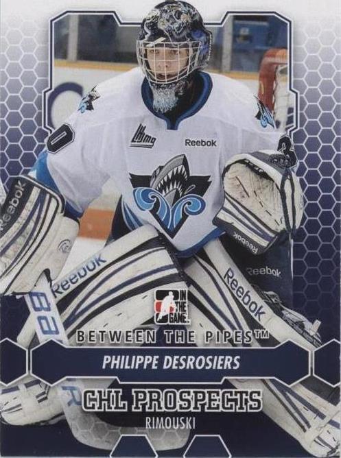 2012-13 In the Game Between the Pipes - Philippe Desrosiers #59