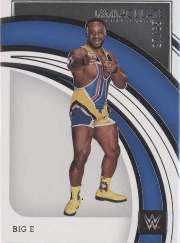 2022 Panini Immaculate Collection WWE - Big E #78
